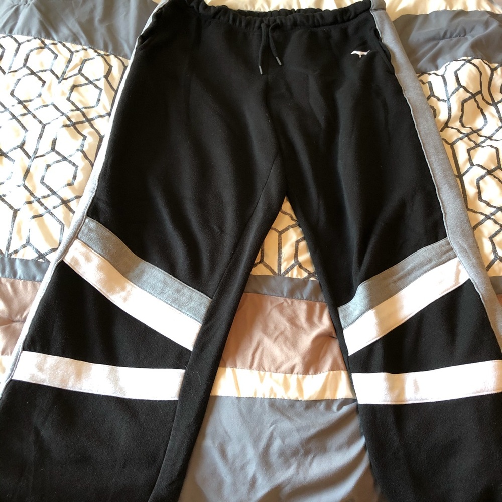 Pink boyfriend fit sweatpants